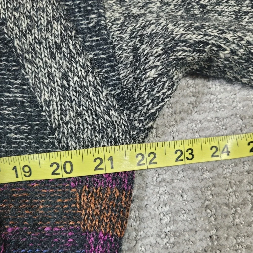 Vintage Damon Sweater Wool Mens Large Made In Italy Cable Knit